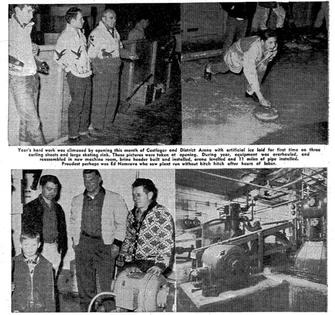 Castlegar curling, early days
