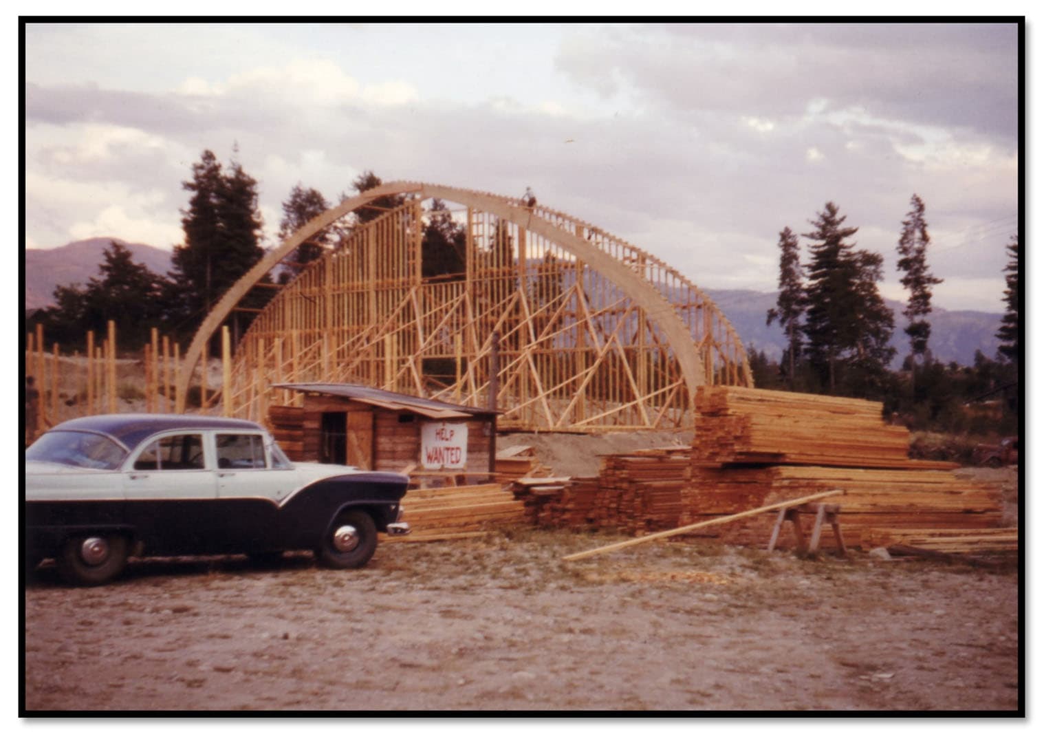 Pioneer Arena under construction